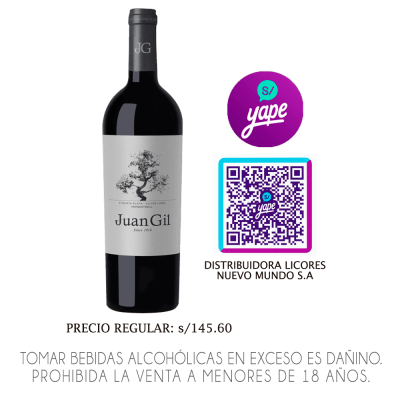 VINO JUAN GIL X 750ML.