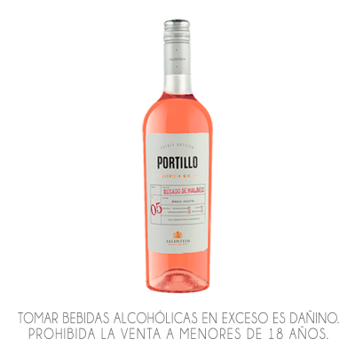 VINO SALENTEIN PORTILLO MALBEC ROSE X 750ML.