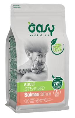 OASY CAT AD ESTERILIZADO SALMON 1.5kg