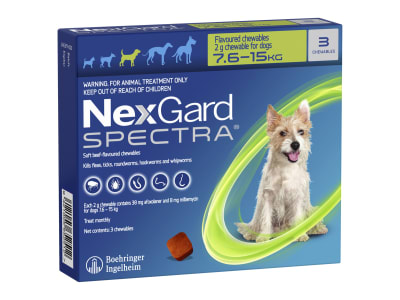 NEXGARD SPECTRA 7.6-15KG 3 COMP
