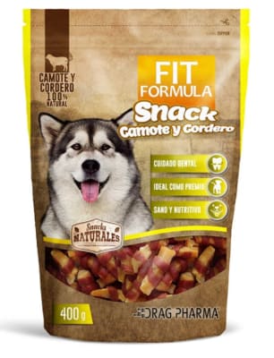 SNACK FIT CAMOTE Y CORDERO 400G
