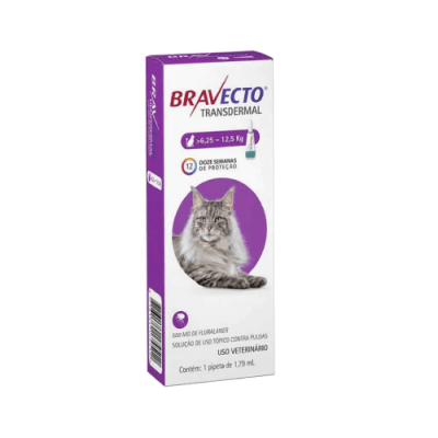 BRAVECTO GATO PIPETA 6.25KG A 12.5KG