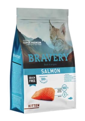 BRAVERY SALMON KITTEN 2KG