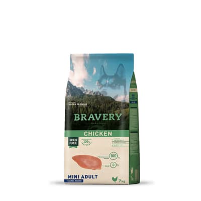 BRAVERY CHICKEN ADULT MINI 7KG1