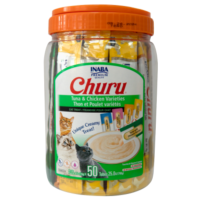 CHURU TUNA & CHICKEN VARIETIES 50 UNID1