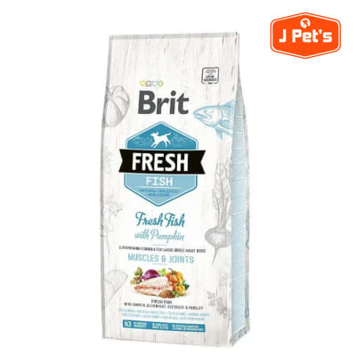 BRIT FRESH FISH WITH PUMPKIN AD LARGE 2.5KG