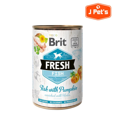 LATA BRIT FRESH FISH WITH PUMPKIN 400GR