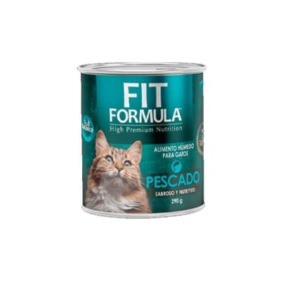 FIT LATA GATO PESCADO