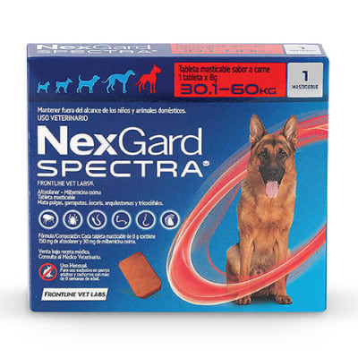 NEXGARD SPECTRA 30 A 60KG 1COMP1