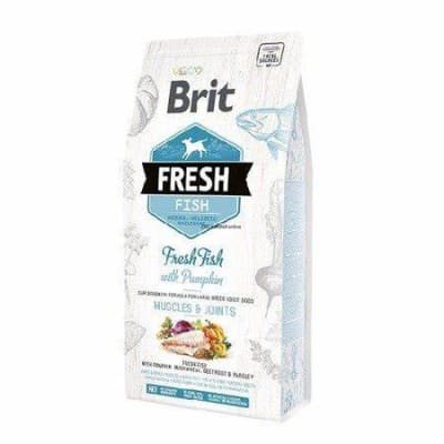 BRIT FRESH FISH WITH PUMPKIN AD LARGE 12KG