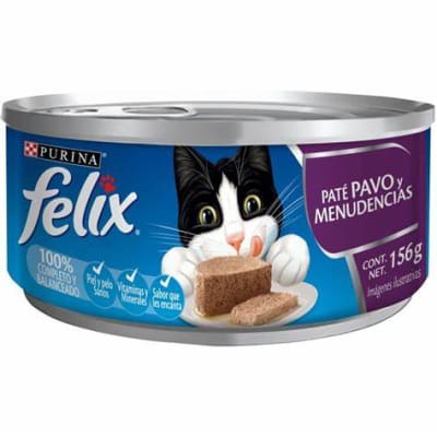 FELIX LATA PATE PAVO MENUD 156GR1