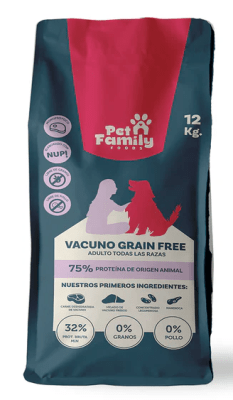 PET FAMILY GRAIN FREE 12 KG
