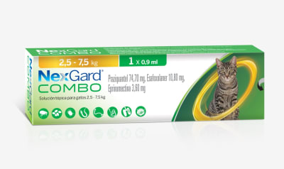 NEXGARD GATO COMBO 2.5 A 7.5KG