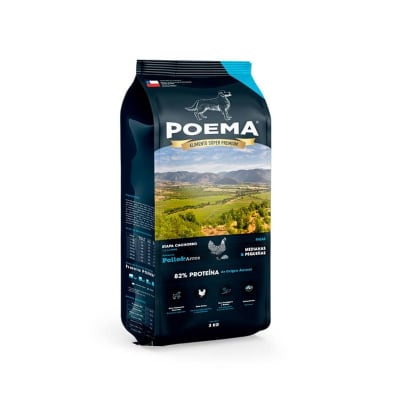 POEMA CACHORRO POLLO PEQMED 12KG