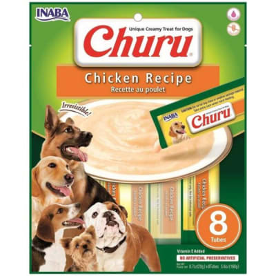 CHURU CHICKEN RECIPE PERRO  8 TUBES