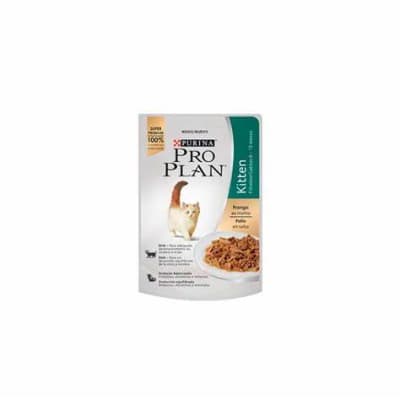 POUCHE PRO PLAN GATO KITTEN POLLO 85G