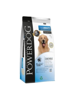 POWERDOG ADULTO RAZA MD Y GDE 18KG