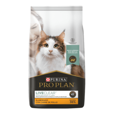 PRO PLAN GATO LIVE CLEAR 3KG