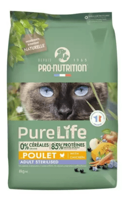 PRO NUTRITION PURE LIFE CHICKEN STERILISED 8 KG