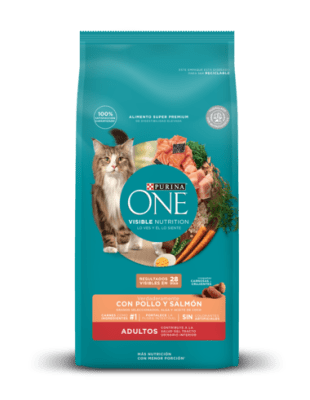 ONE GATO ADULTO POLLO Y SALMON 6KG