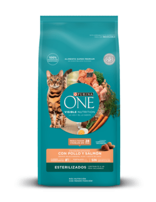 ONE GATO ESTERILIZADO SALMON 6KG