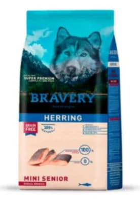 BRAVERY HERRING SENIOR MINI 2KG