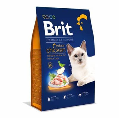 BRIT PREMIUM CAT INDOOR 8KG