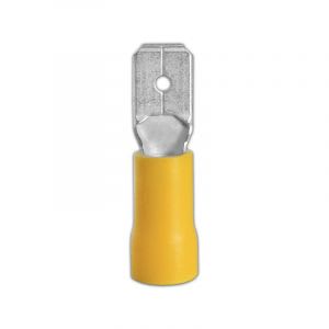 Terminal Hembra Aislante 12-10AWG Amarillo