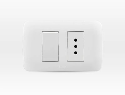 NATIVA BLANCO 9/12+TOMA CORRIENTE 10A 250V (ARMADO)