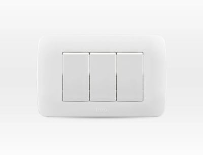 NATIVA BLANCO 9/32 TRIPLE 10A 250V (ARMADO)