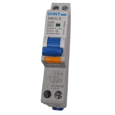 AUTOMATICO + DIFERENCIAL 2X20A C 3MA TIPO A