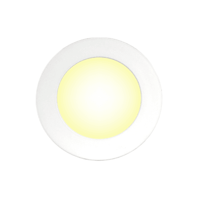 Panel Redondo Embutido 6W 3000K