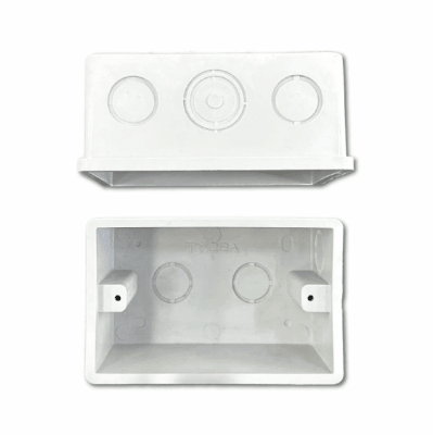 CAJA DERIVACION GRIS L/H SIN INSERTO