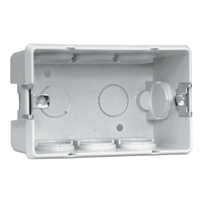 CAJA DERIVACION L/H GRIS INSERTO PLASTICO