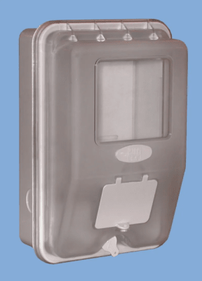 CAJA EMPALME PLA RIEL DIN (B17)