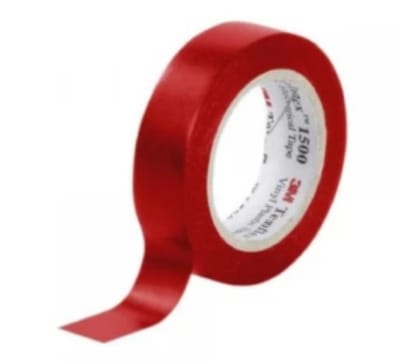 CINTA AISLANTE 3M ROJO 10MTX19MM