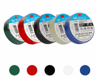 CINTA AISLANTE 3M ROJO 10MTX19MM