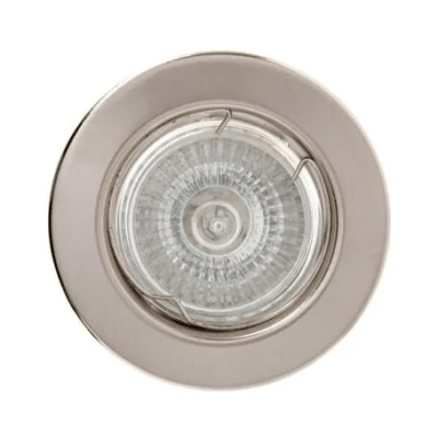 Foco Embutido Fijo Metal C/Conector GU10