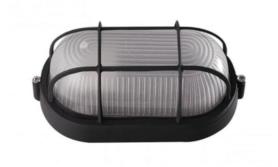 Foco led Tortuga c/rejilla negra E-27