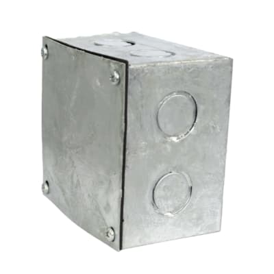 Caja Metalica Galv 100X100X65MM
