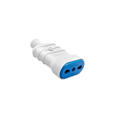 ENCHUFE VOLANTE GEWISS HEMBRA 16A BLANCO (E28)