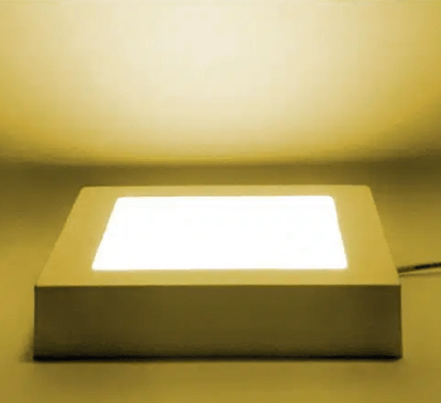 Panel Cuadrado Sobrepuesto 12W 3000K