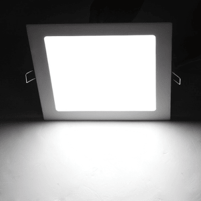 Panel Cuadrado Embutido 12W 6500K