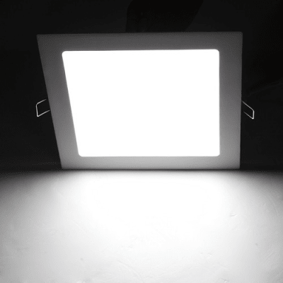 Panel Cuadrado Embutido 18W 6500K