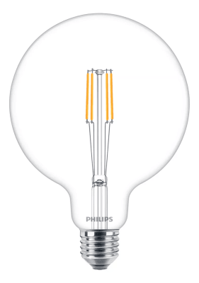 Ampolleta LED Vintage Globo 6W 3000K E27
