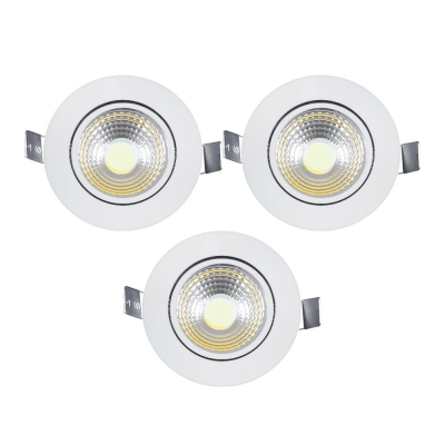 Foco LED Embutido 5W 3000K X3 VKB