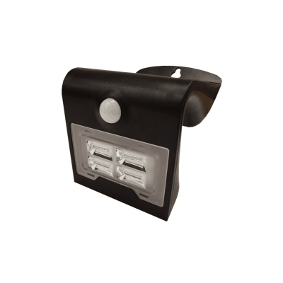 Aplique Pared Solar Con Sensor LED 2W 6000K