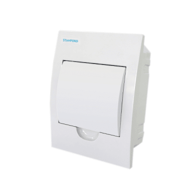 Tablero Embutido 6P TAPA BLANCA STANFORD