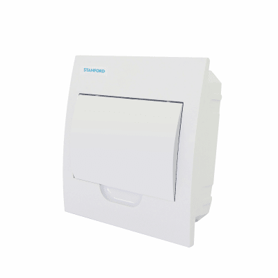 Tablero Embutido 8P TAPA BLANCA STANFORD