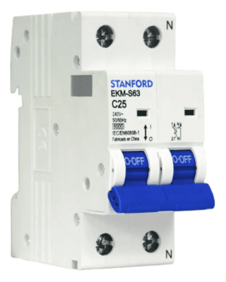 INT AUTOMATICO 2X25 6KA STANFORD